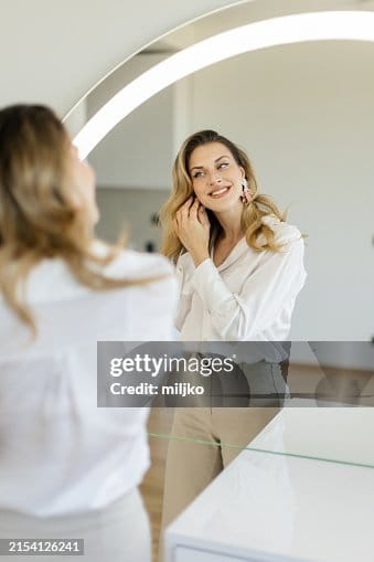 girl with mirror girl with mirror